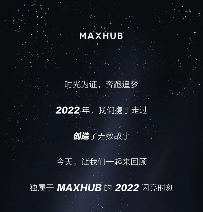 回顾MAXHUB的2022年